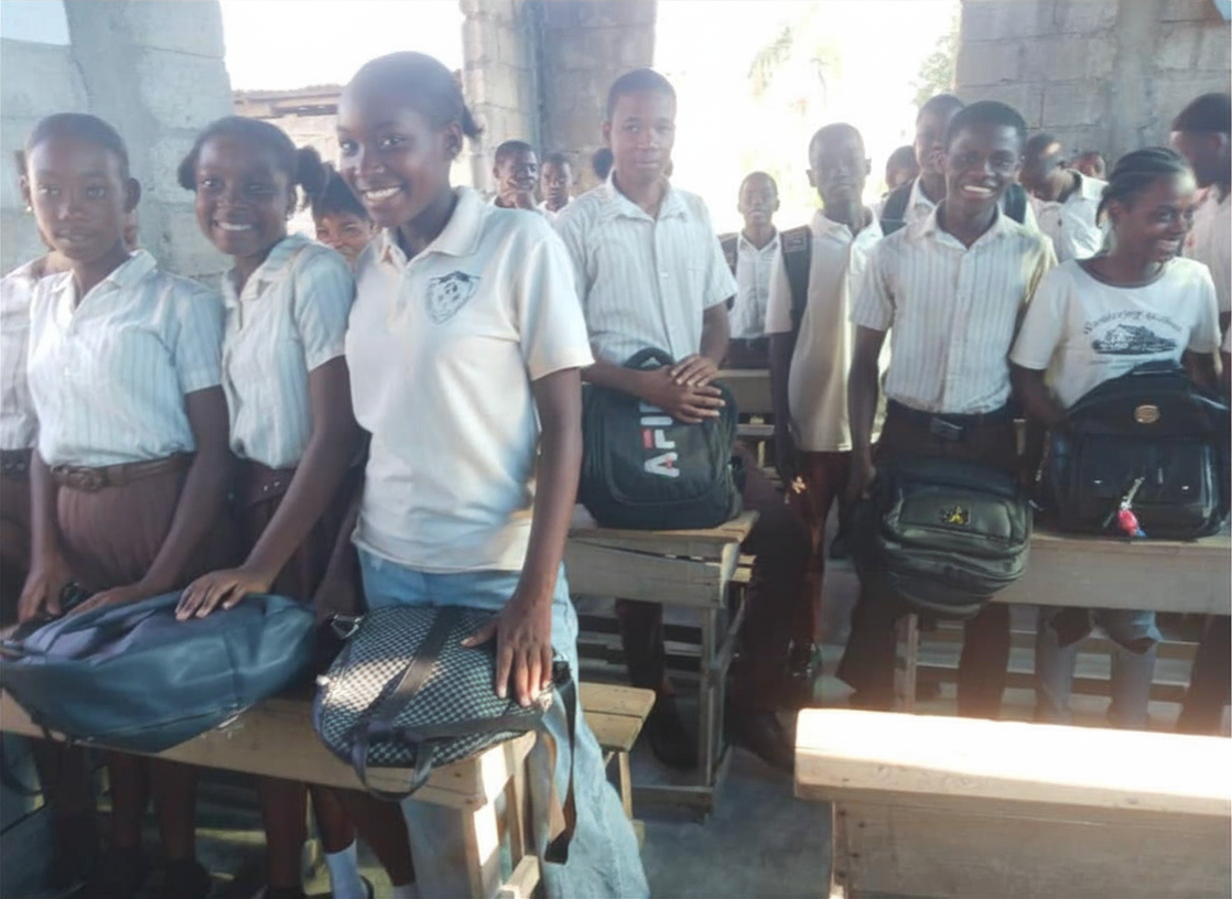 Students in one of Capyo's early deployments